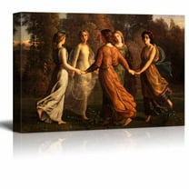 Wall26 Rayons De Soleil by Louis Janmot - Canvas Print Wall Art Famous Painting Reproduction - 24" x 36"