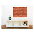 thumbnail image 1 of Wall26 Removable Wall Sticker/Wall Mural - Seamless Red Brick Wall | Creative Window View Home Decor/Wall Decor - 24"x32", 1 of 6