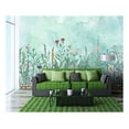 thumbnail image 1 of Wall26 Retro Flowers Peel & Stick Wallpaper, 66x96 inches, 1 of 5