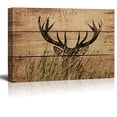 thumbnail image 1 of Wall26 Rustic Canvas Wall Art - Elk Antler - Giclee Print Modern Wall Decor | Stretched Gallery Wrap Ready to Hang Home Decoration - 32x48 inches, 1 of 4