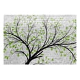 thumbnail image 1 of Wall26 Tree with Green Leaves Peel & Stick Wallpaper, 66x96 inches, 1 of 5