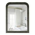 thumbnail image 1 of WallBeyond Wood Frame Farmhouse Bathroom Mirror for Wall Mounted, Home Decor, 18"×24", Black, 1 of 7