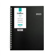 WallDeca 2023 Annual Weekly Planner, 8 x 6" Paper Size, (USA 8 x 6") Jan 2023 - Dec 2023