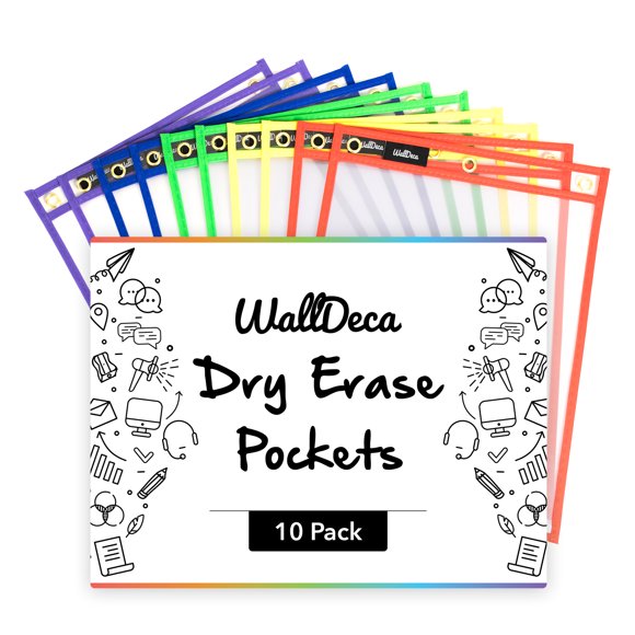 Dry Erase Pocket Folders