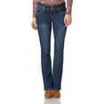 thumbnail image 1 of WallFlower Women's Luscious Curvy Bootcut Mid-Rise Insta Stretch Juniors Jeans (Standard and Plus), 1 of 3