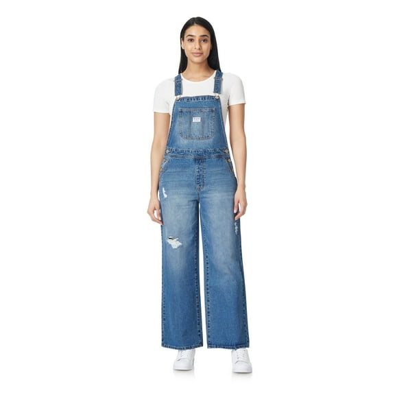 WallFlower Women's Overalls Juniors (Available in Plus Sizes)