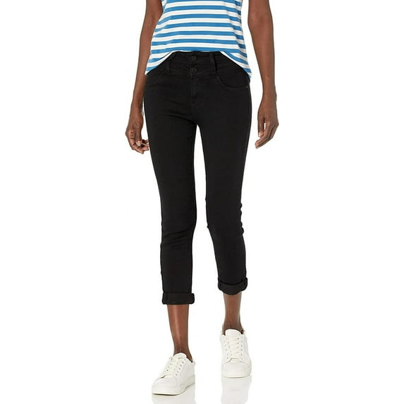 WallFlower Women's Sassy Crop High-Rise Insta Soft Juniors