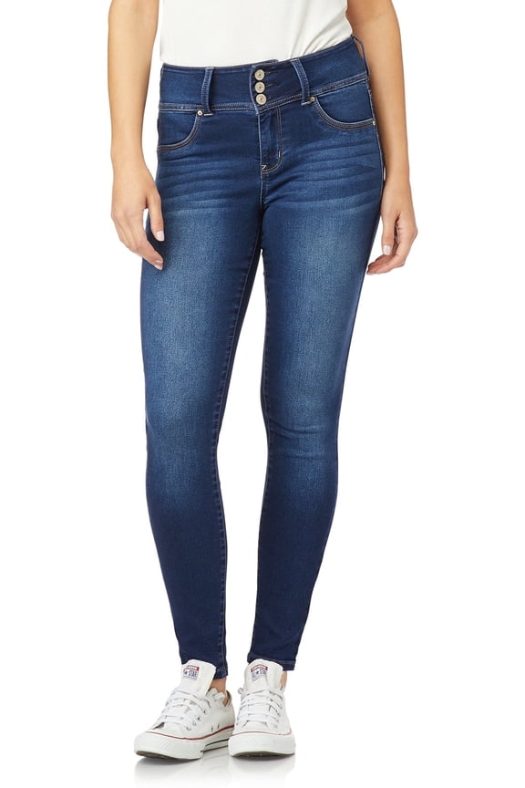 Women's Sassy Skinny High-Rise Insta Soft Juniors Jeans (Standard and Plus)