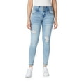 thumbnail image 1 of WallFlower Women's Sassy Skinny High-Rise Insta Soft Juniors Jeans (Standard and Plus), 1 of 5
