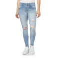 thumbnail image 1 of WallFlower Women's Sassy Skinny High-Rise Insta Soft Juniors Jeans (Standard and Plus), 1 of 1