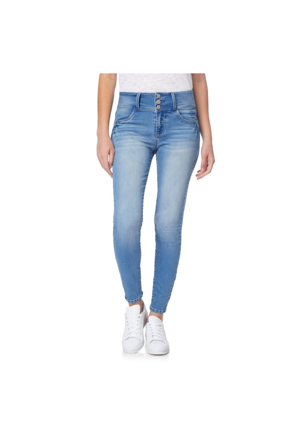 Women's Sassy Skinny High-Rise Insta Soft Juniors Jeans (Standard and Plus)