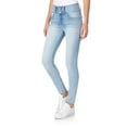thumbnail image 1 of WallFlower Women's Sassy Skinny High-Rise Insta Soft Juniors Jeans (Standard and Plus), 1 of 5