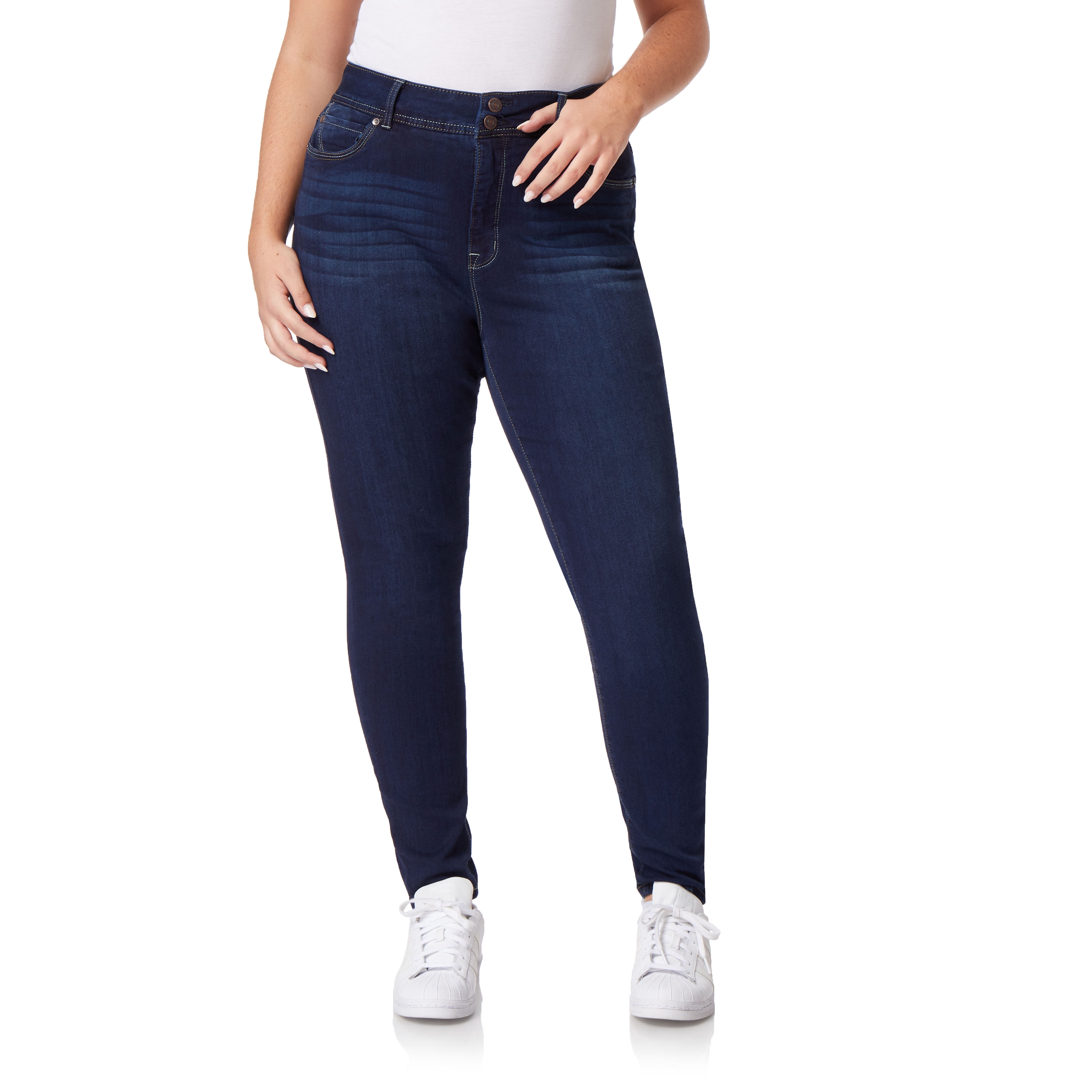 WallFlower Women's Ultra Skinny Mid-Rise Insta Soft Juniors Jeans ...