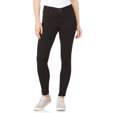 WallFlower Women's Ultra Skinny Mid-Rise Insta Soft Juniors Jeans (Standard and Plus)