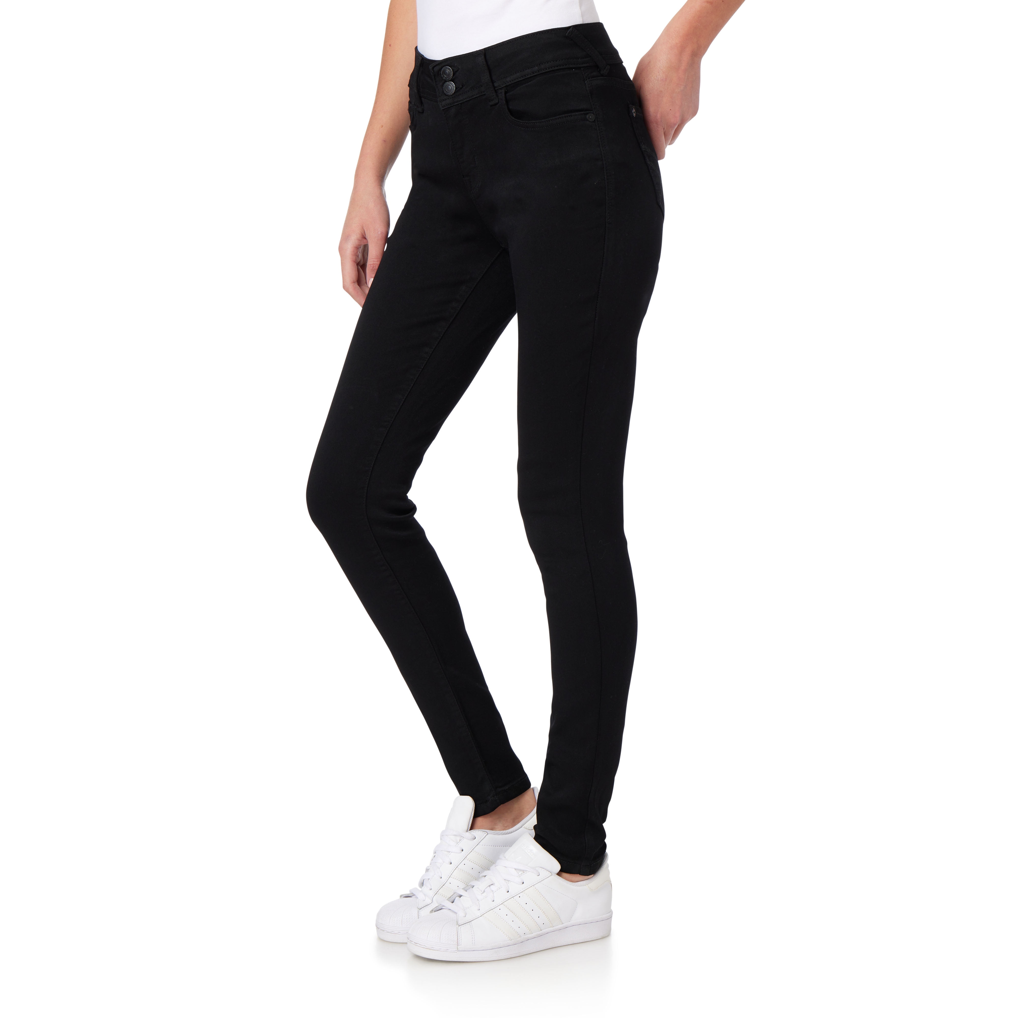 WallFlower Ultra Skinny Mid-Rise Insta Soft Juniors Jeans (Standard And Plus), Lucy, 46 Para Mujer