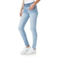 thumbnail image 1 of WallFlower Women's Ultra Skinny Mid-Rise Insta Soft Juniors Jeans (Standard and Plus), 1 of 9