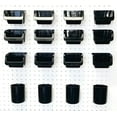 thumbnail image 2 of 40-Pack Small Plastic Storage Bins – Non-Lidded, 125x100x75mm – Garage/Workshop Organization (UK Made) 2 of 2