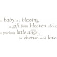 thumbnail image 1 of WallPops! A Baby is a Blessing Wall Wishes Wall Decals, 1 of 2
