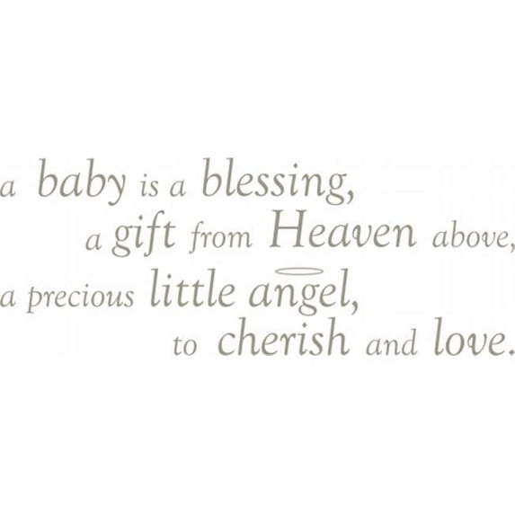 WallPops! A Baby is a Blessing Wall Wishes Wall Decals
