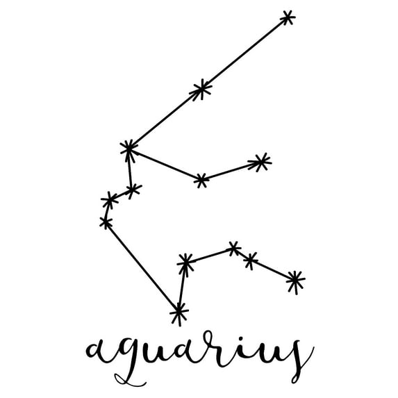 WallPops Aquarius Wall Art Kit