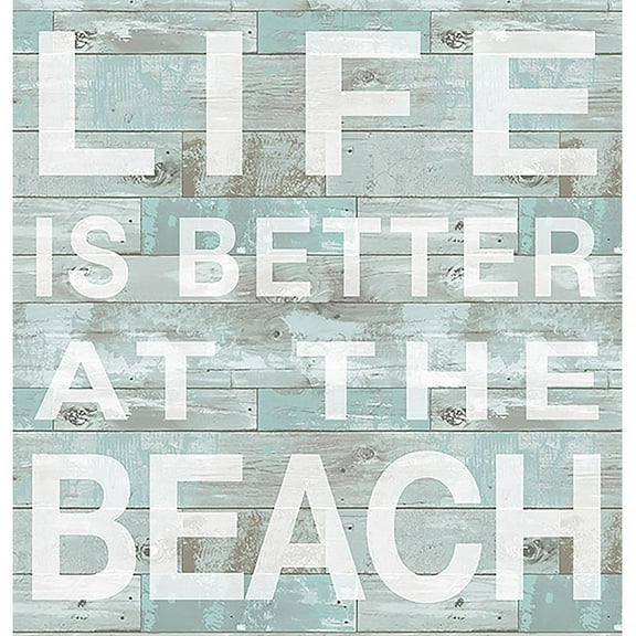 WallPops! Better at the Beach Quote Wall Decals- Adult