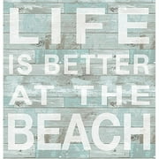 WallPops! Better at the Beach Quote Wall Decals- Adult
