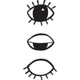 thumbnail image 1 of WallPops Eyes For You Wall Art Kit, 1 of 5