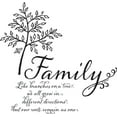 thumbnail image 1 of WallPops! Family Tree Quote Wall Decals, 1 of 4