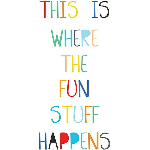 WallPops! Fun Stuff Quote Wall Decals