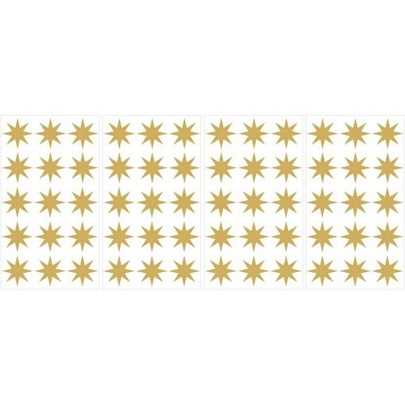 Brewster Dwpk1852 Mini Starburst Peel And Stick Wall Decals