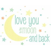 WallPops I Love You To The Moon Wall Wishes