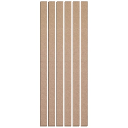 WallPops Narrow Paintable Shaker Wall Panels