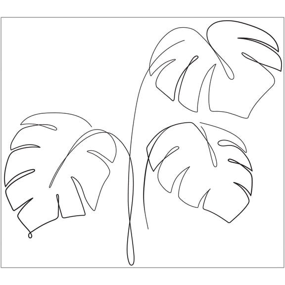 WallPops New Leaf Wall Art Kit