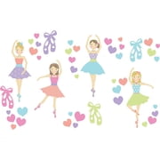 WallPops! Prima Ballerina Wall Decals Art Kit- Child