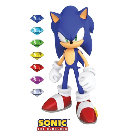 WallPops Sonic The Hedgehog Sonic Wall Decals