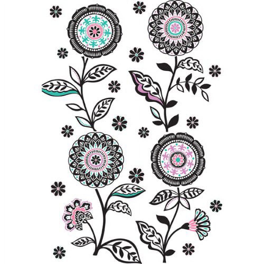 WallPops! Wall Art Kit Floral Medley Large Wall Decal