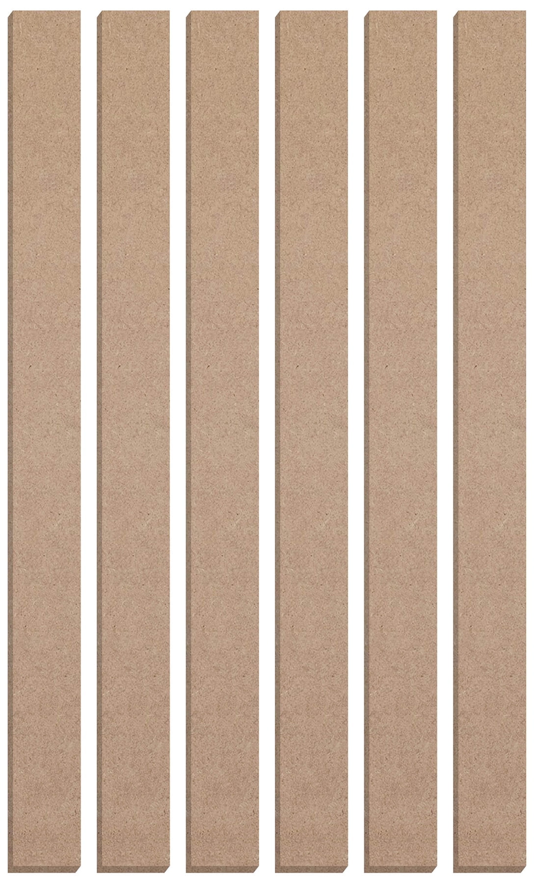 WallPops Wide Paintable Shaker Wall Panels