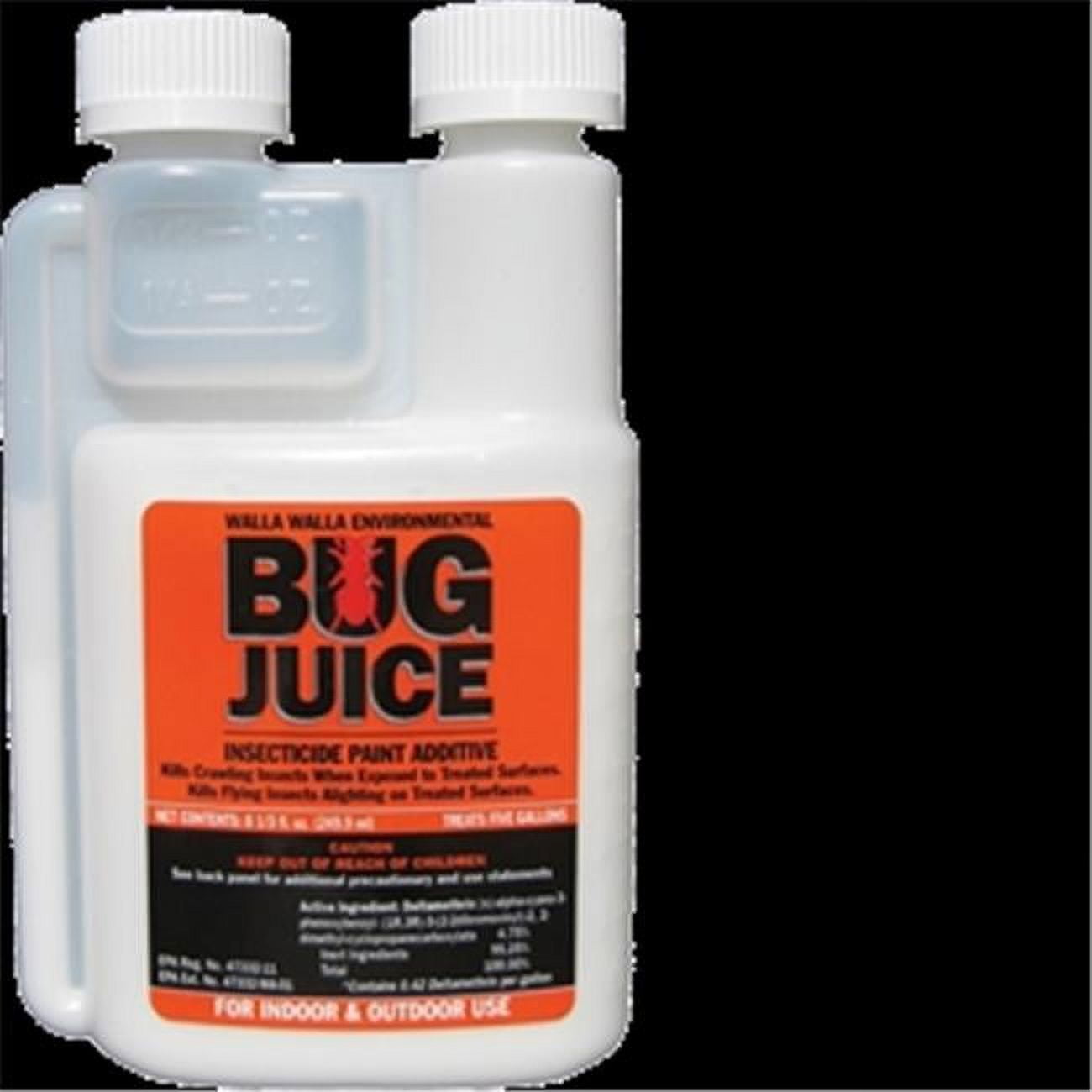 Walla Walla Environmental 37001 8.33 oz. Bug Juice Paint Additive Treats 5  Gallon 
