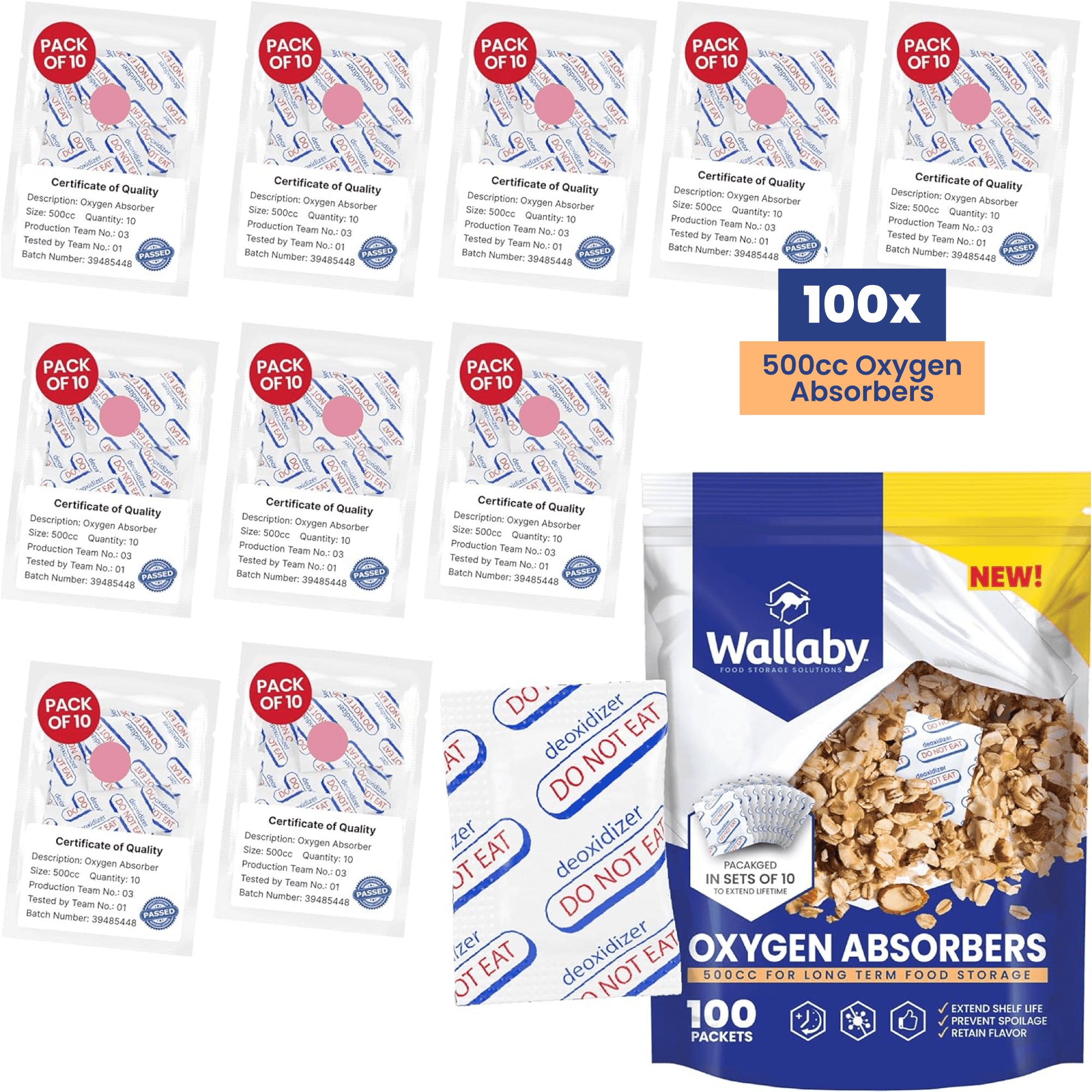 Wallaby Goods Oxygen Absorbers
