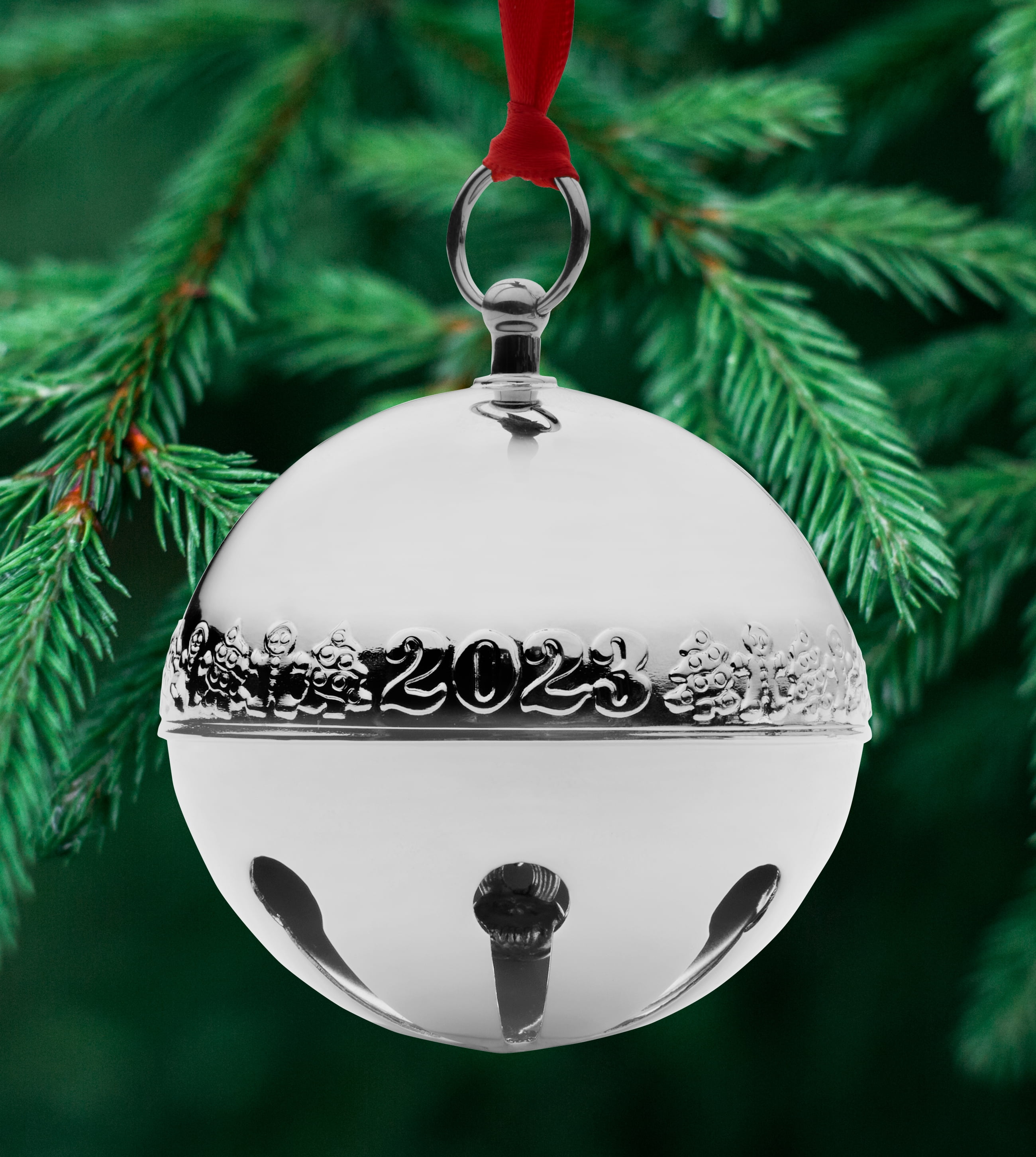 Wallace 2023 SilverPlate Sleigh Bell 53rd Edition (Gingerbread Man