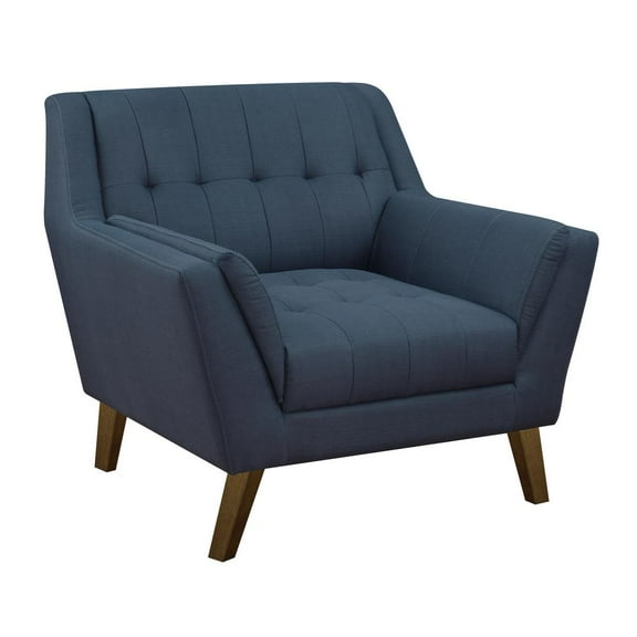 Wallace & Bay Browning Accent Chair, Navy Peacock