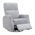 thumbnail image 1 of Wallace & Bay Reeves Swivel Reclining Glider in Gray, 1 of 9