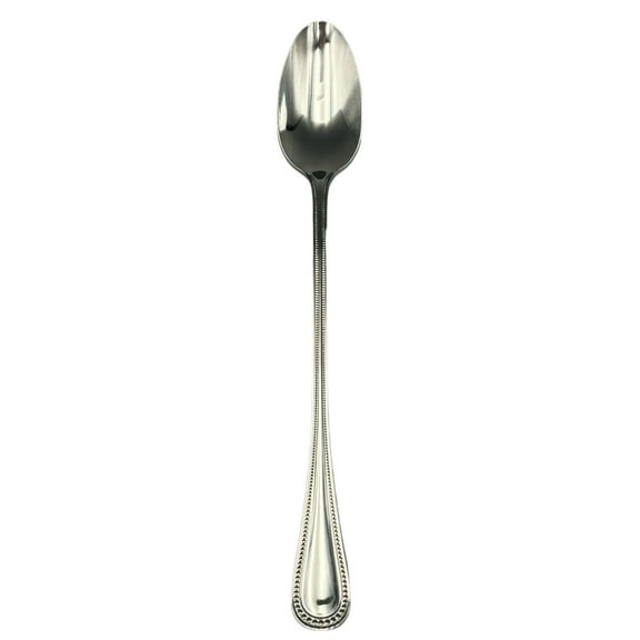 Wallace Continental Bead 18/10 Stainless Steel Iced Beverage Spoon