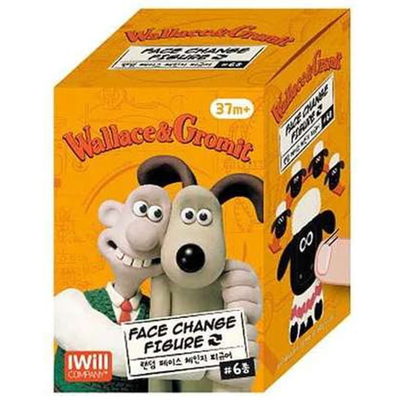 Wallace & Gromit Face Change Figure Mystery Pack [1 RANDOM Figure]