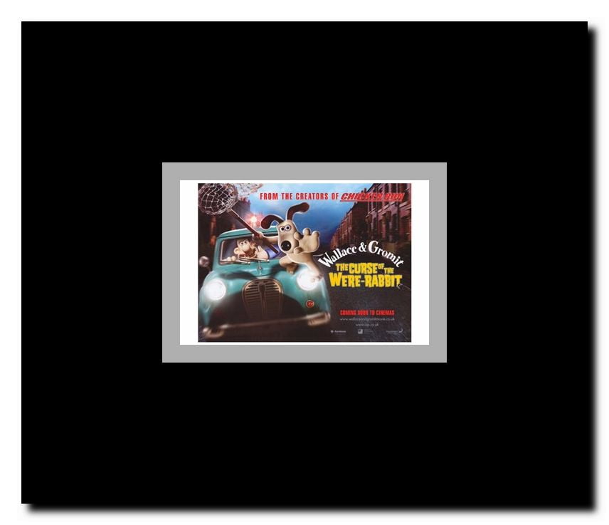 Wallace & Gromit: The Curse of the Were-Rabbit Framed Movie Poster