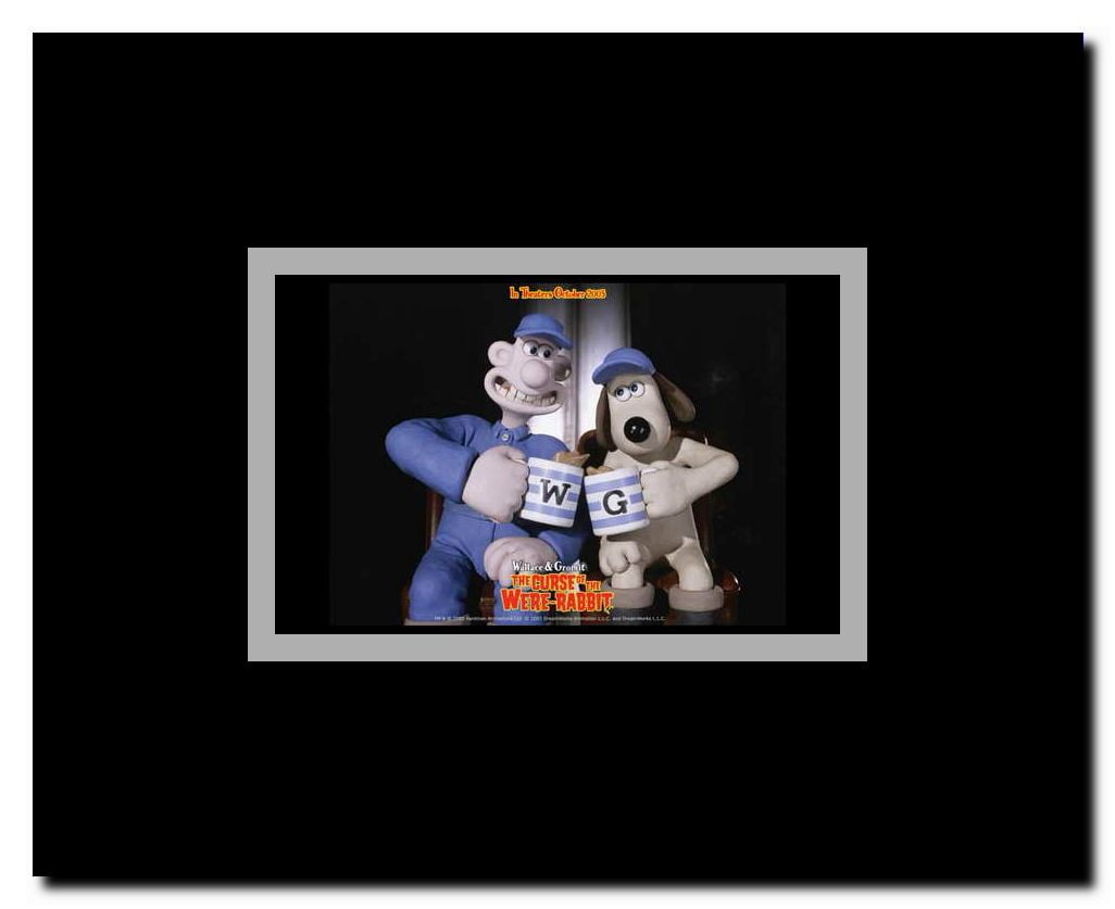 Wallace & Gromit: The Curse of the Were-Rabbit Framed Movie Poster