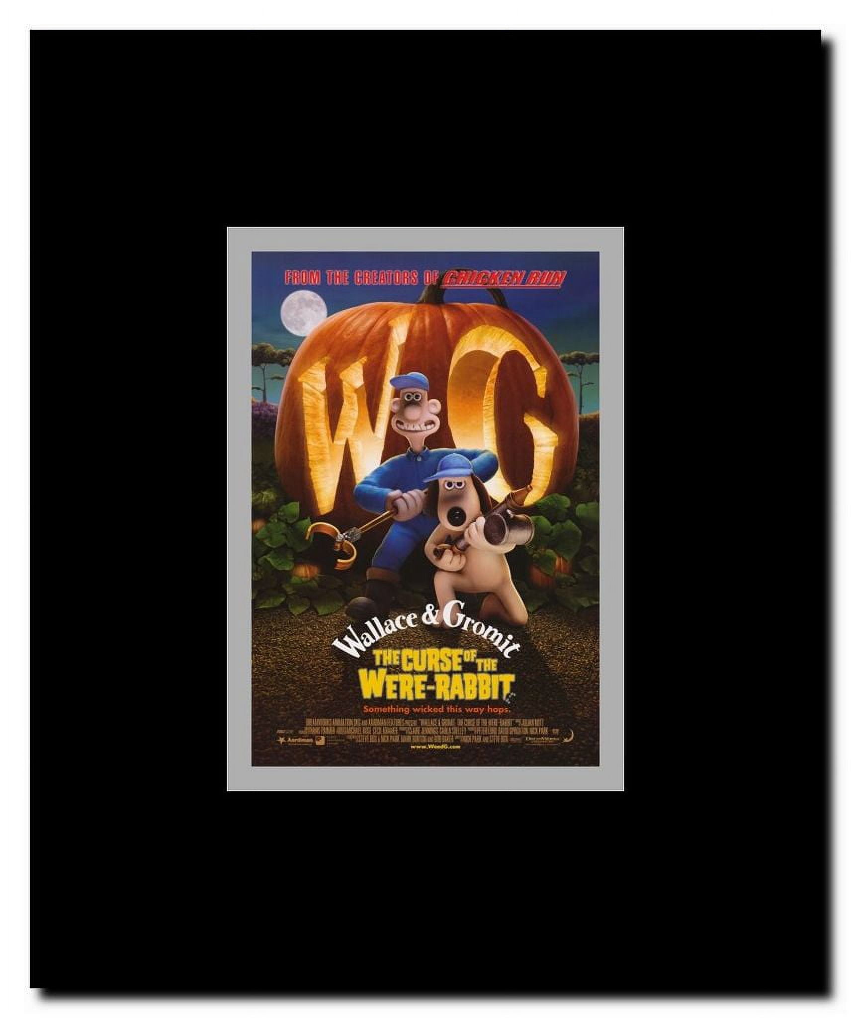 Wallace & Gromit: The Curse of the Were-Rabbit Framed Movie Poster
