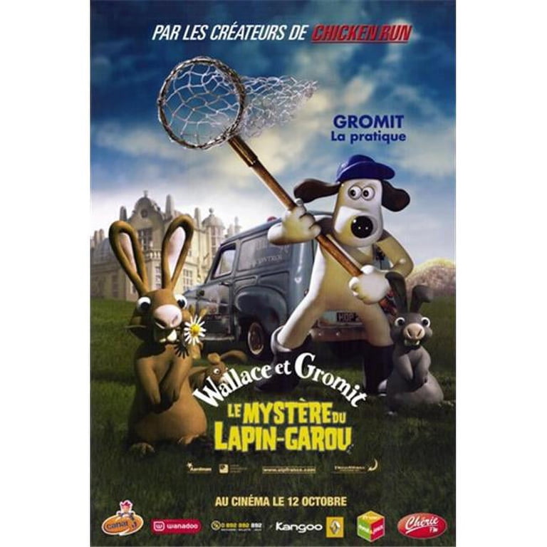 Wallace & Gromit The Curse of the Were-Rabbit Movie Poster (11 x