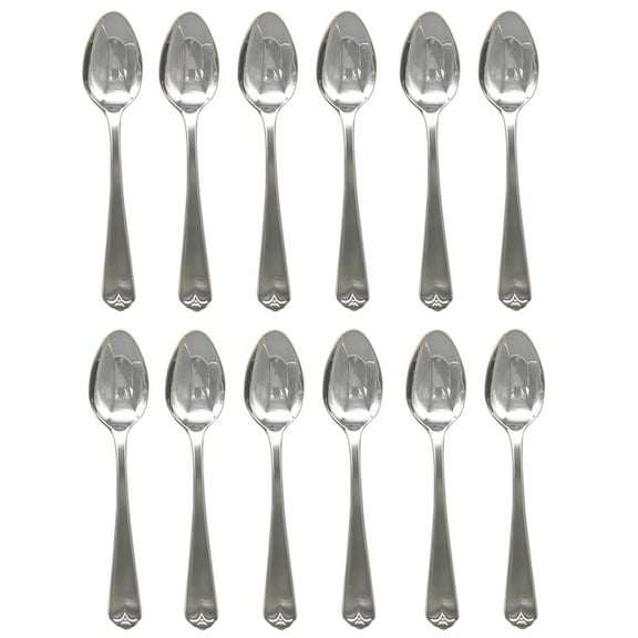 Wallace Lotus 18/8 Stainless Steel Teaspoon (Set of Twelve)