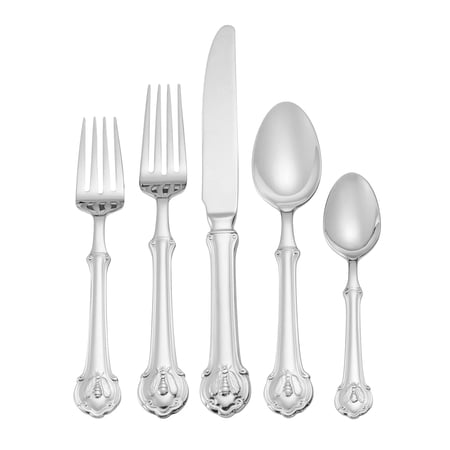 Wallace Napoleon Bee 5-Piece Stainless Steel Place Setting, Service for 1